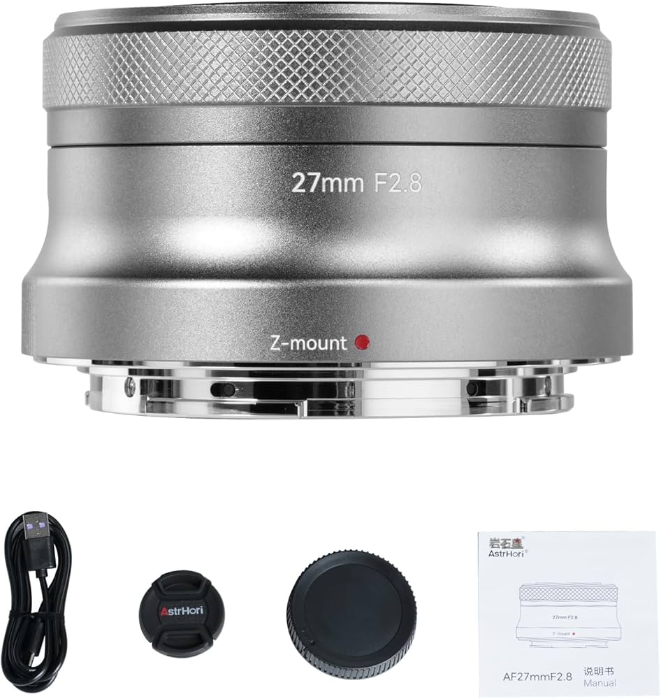 Amazon.co.jp: AstrHori AF 27mm F2.8 オートフォーカス APS-C