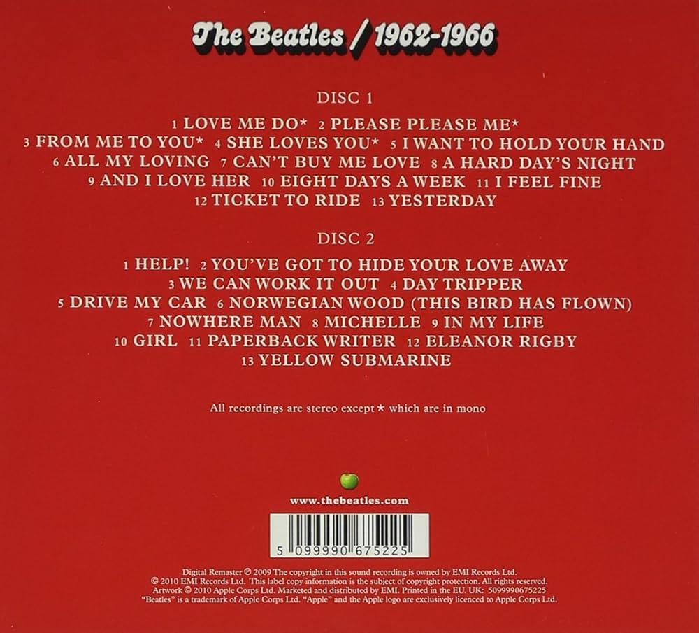 The Beatles - The Beatles 1962-1966[2 CD] - Amazon.com Music