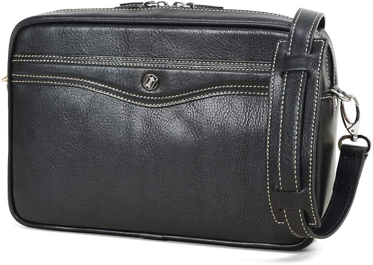 Amazon | [ゴールドファイル] ショルダーバッグ メンズ セカンドバッグ