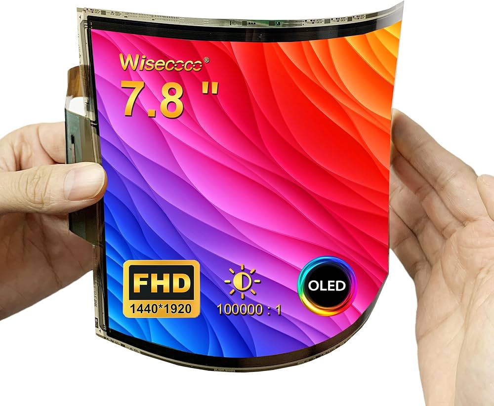 Amazon.co.jp: wisecoco 7.8 インチ AMOLEDフレキシブルディスプレイ