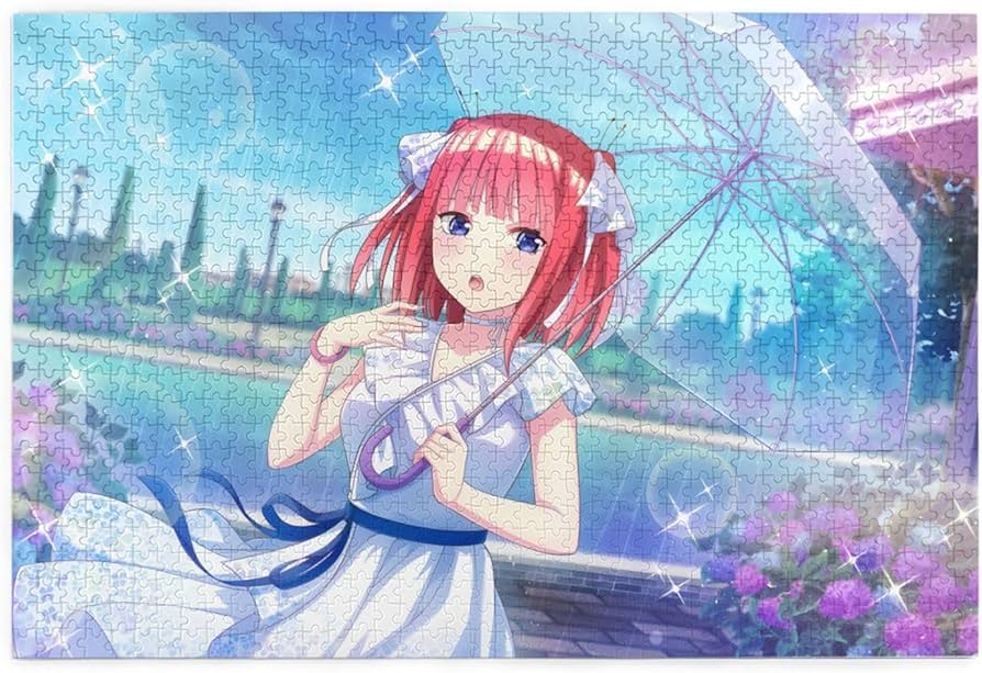 Amazon.co.jp: パズル 1000ピース 五等分の花嫁 中野二乃 木製