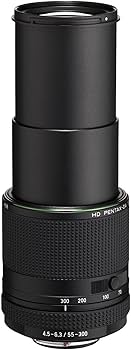 Amazon.com : Pentax HD DA 55-300mm f/4.5-6.3 ED PLM WR RE Lens