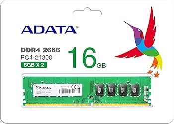 Amazon | ADATA DDR4-2666MHz CL19 288Pin Unbuffered DIMM