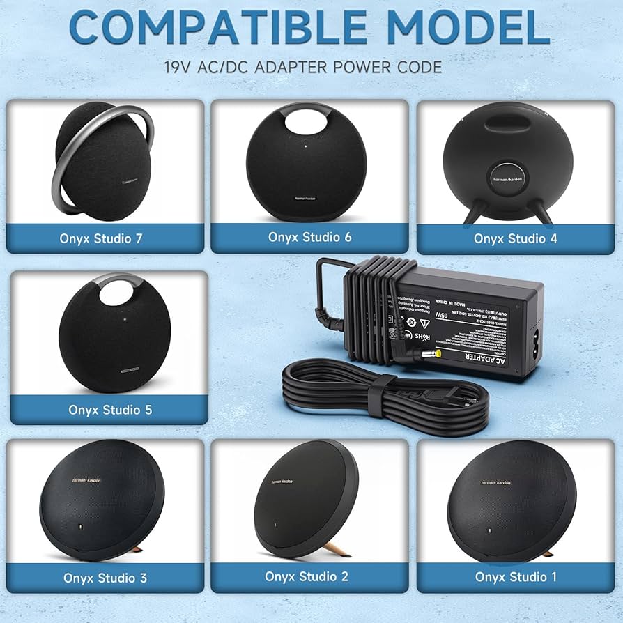 Amazon.com: Syfrufo Charger Compatible with Harman Kardon Onyx