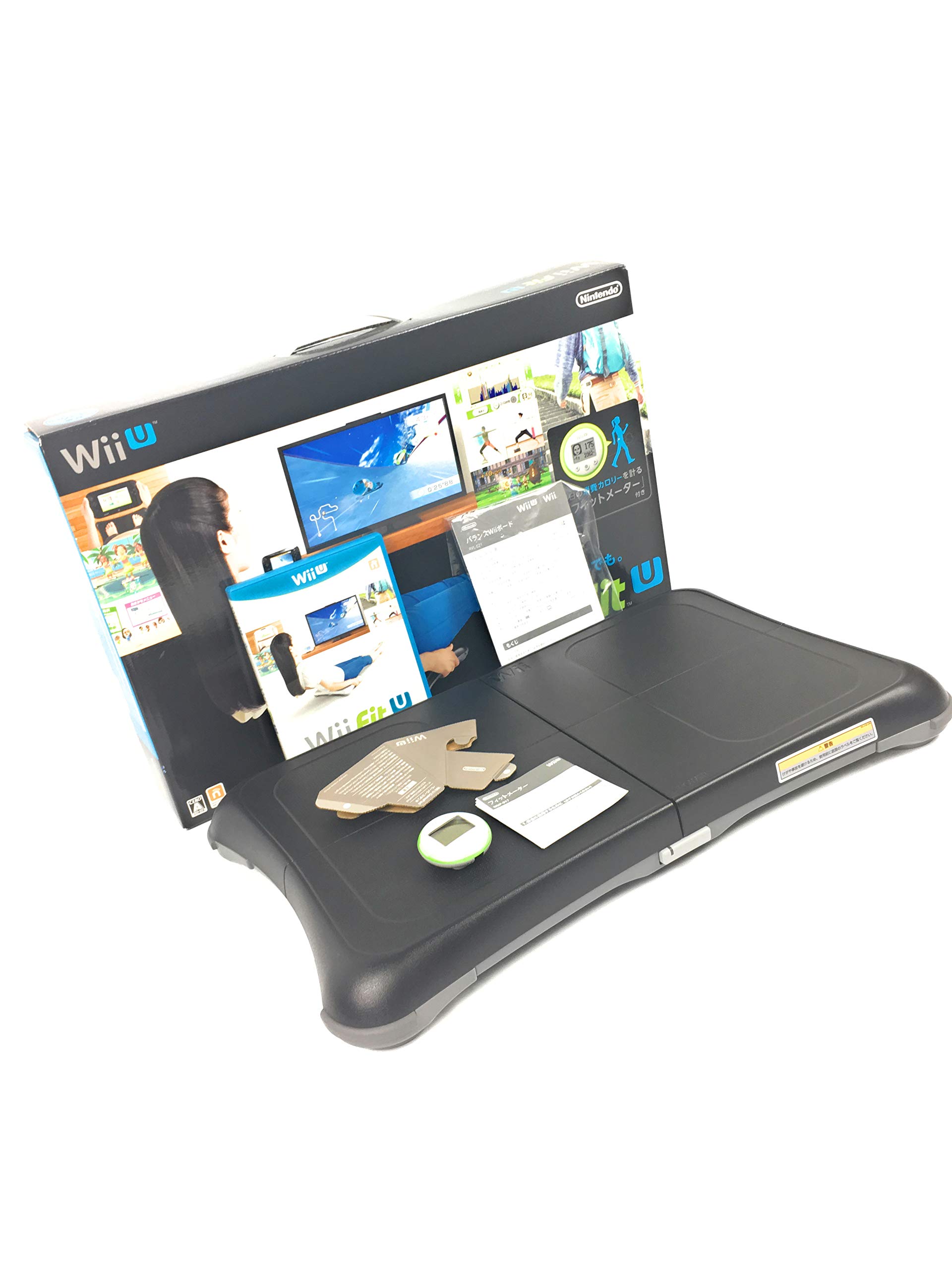 Amazon.co.jp: Wii Fit U バランスWiiボード (クロ) + フィット