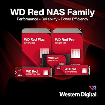 Amazon.com: Western Digital 2TB WD Red Plus NAS Internal Hard