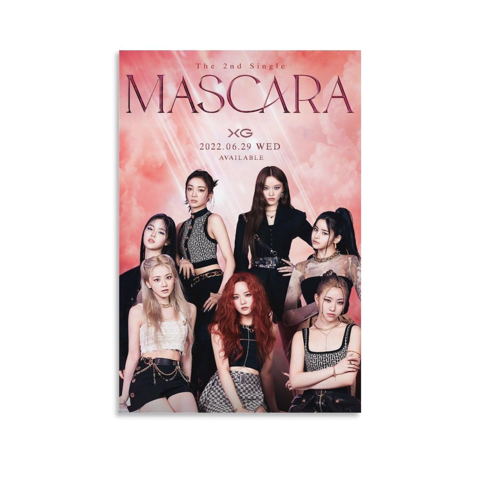 Amazon.co.jp: XG エックスジー Mascara アルバムキャンバスポスター