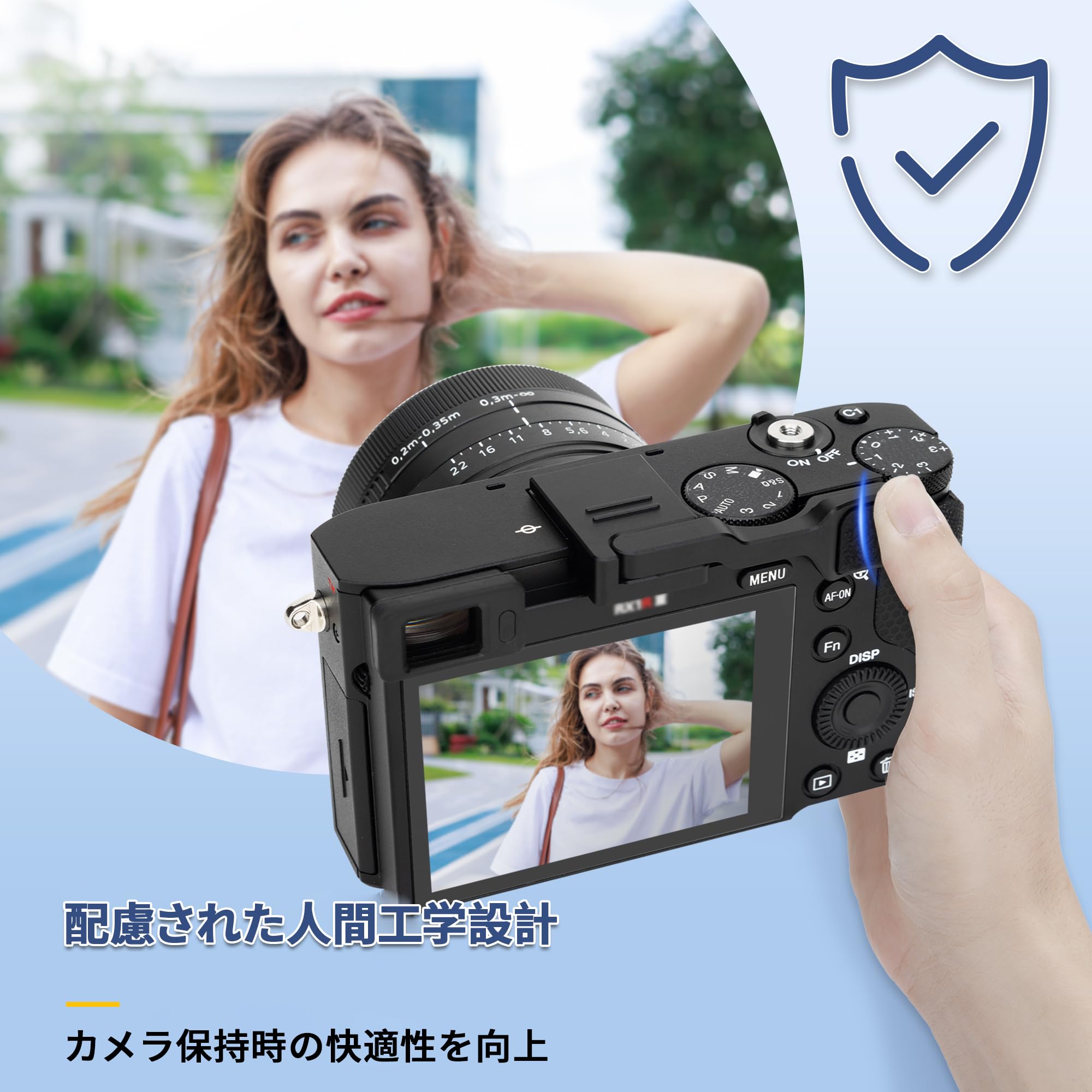 Amazon | JJC Sony用 RX1R III 専用折りたたみ式 サムグリップ