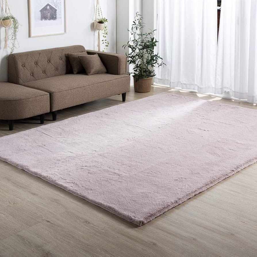 Amazon | タンスのゲン ラグ カーペット 140×200cm 【感動のもちふわ