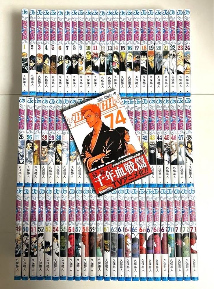 BLEACH 全巻 ブリーチ 全巻セット 漫画 全74巻 美品 新品購入