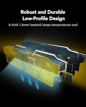 Amazon | Lexar THOR OC DDR5 RAM 32GB キット (2x16GB) 6000MHz DRAM