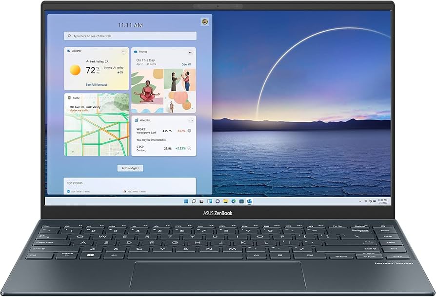 Amazon.com: ASUS ZenBook 14 Ultra-Slim Laptop 14” Full HD NanoEdge