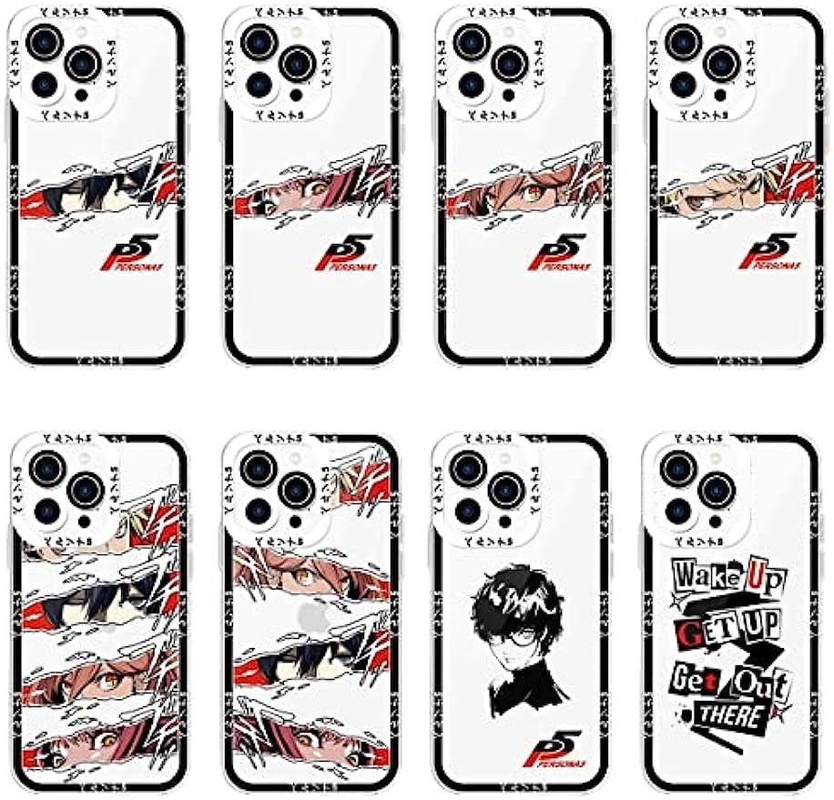 Amazon.co.jp: SUQ ペルソナ5 スマホケース iPhoneケース 携帯電話