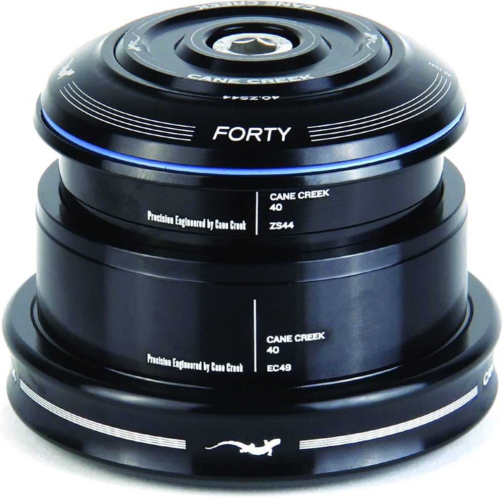 Amazon.com : CANE CREEK 40 HEADSET ZS44/28.6 EC49/40 BLACK TAPERED