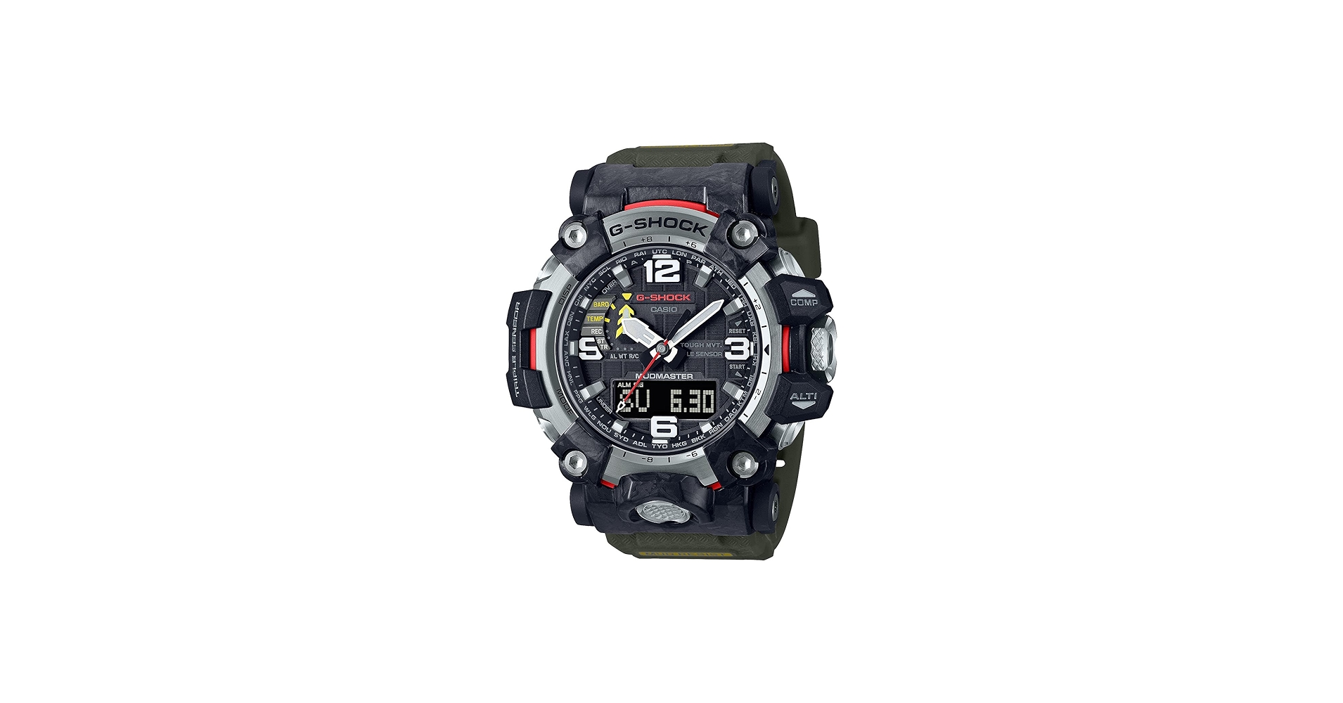 Amazon.com: CASIO GWG-2000-1A3JF [G-Shock Carbon MUDMASTER Radio