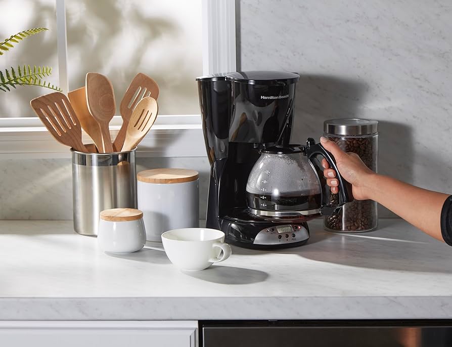 Amazon | Hamilton Beach 12カップ コーヒーメーカー デジタル (49465