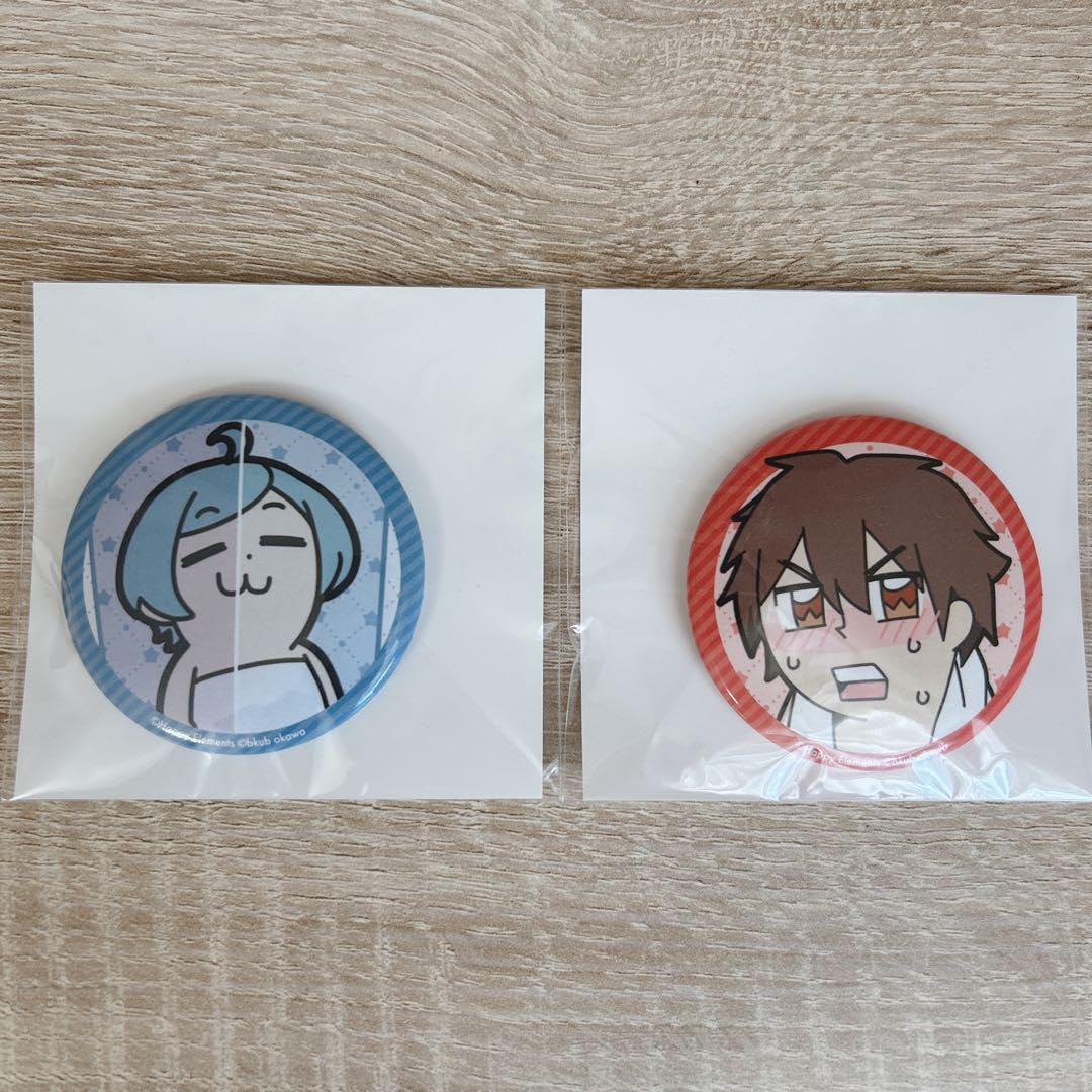 Amazon.co.jp: AGF 缶バッジ 守沢千秋 深海奏汰 ぶくスタ : おもちゃ