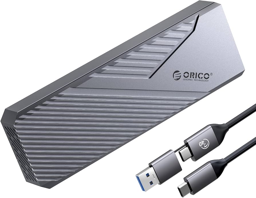 Amazon.com: ORICO 40Gbps M.2 NVMe SSD Enclosure with Built-in