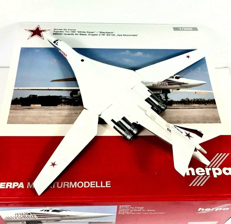 Amazon.co.jp: Herpa 1/200 完成品 ソ連 Soviet Air Force Tupolev TU