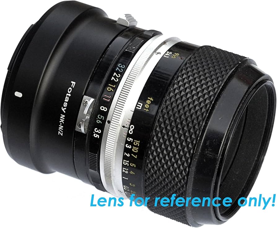 Amazon.com : Fotasy Nikkor F Mount Lens to Z Mount Adapter, FTZ