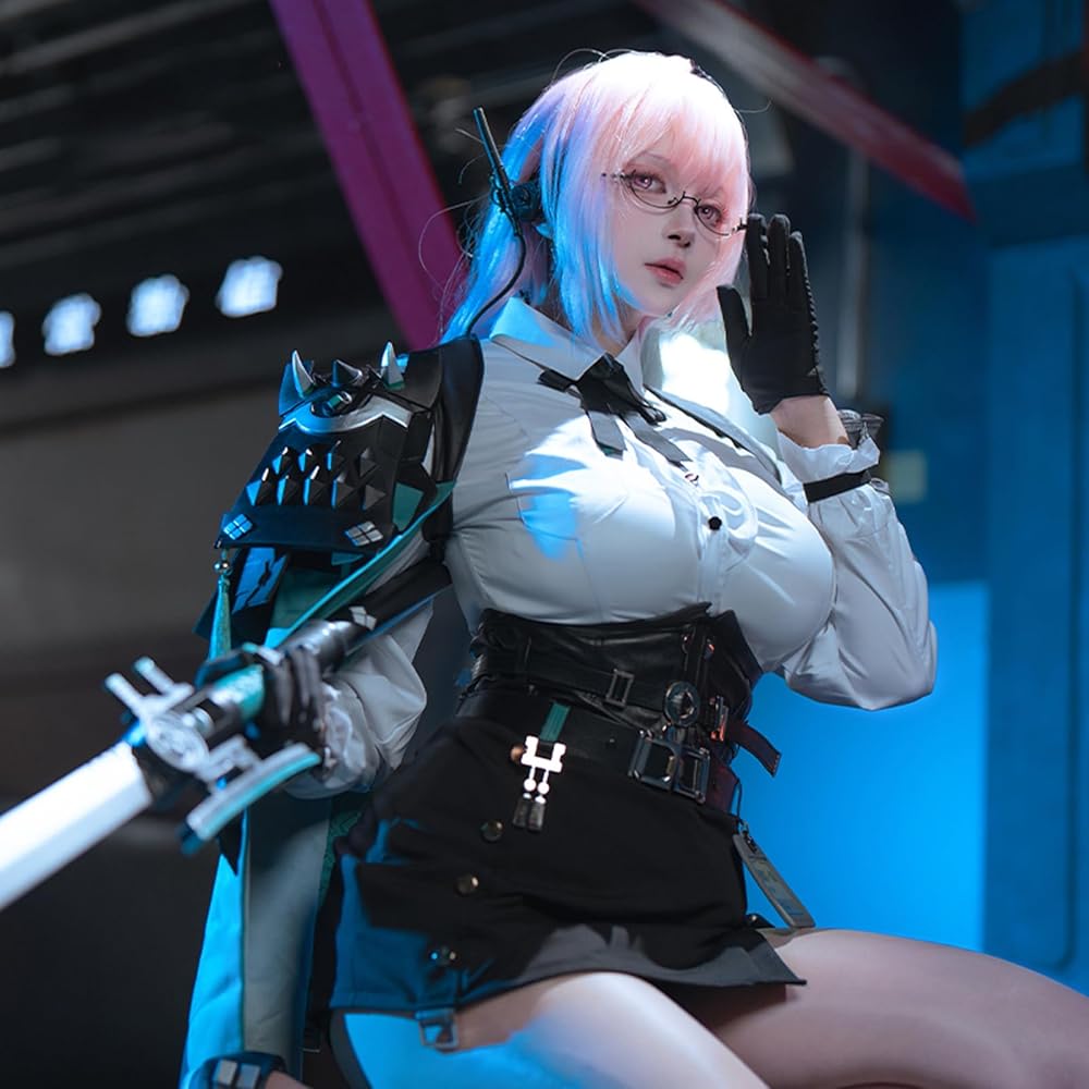 Amazon.co.jp: [Plazhen] ゼンレスゾーンゼロ 月城柳 コスプレ衣装