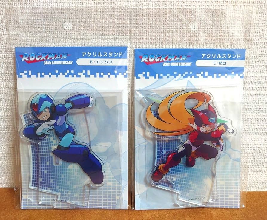 Amazon.co.jp: ロックマン35周年 エックス ゼロ アクリルスタンド