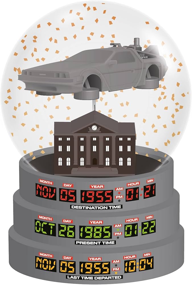 Amazon.co.jp: バック・トゥ・ザ・フューチャー - スノードーム