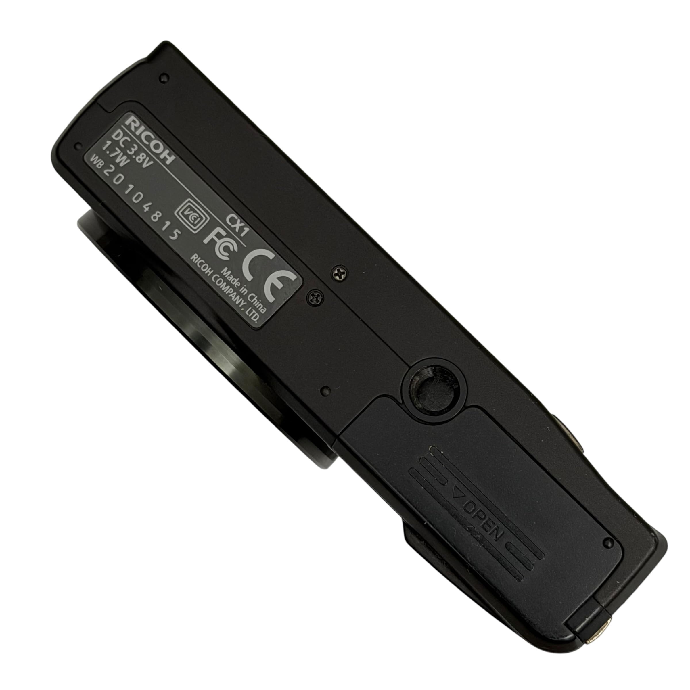 Amazon.co.jp: RICOH CX1 Digital Camera, Black, CX1BK : Electronics