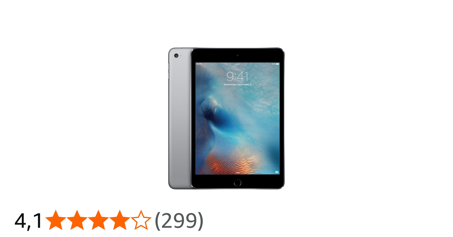 Apple iPad Mini 4 128GB Wi-Fi - Uzay Gri (Yenilendi) : Amazon.com