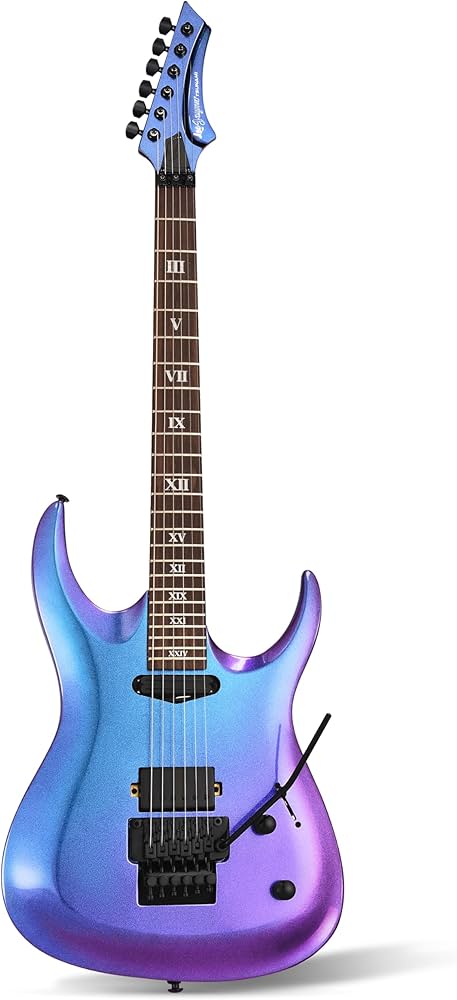 Amazon.com: Leo Jaymz Tsunami Electric Guitar Mahogany Body