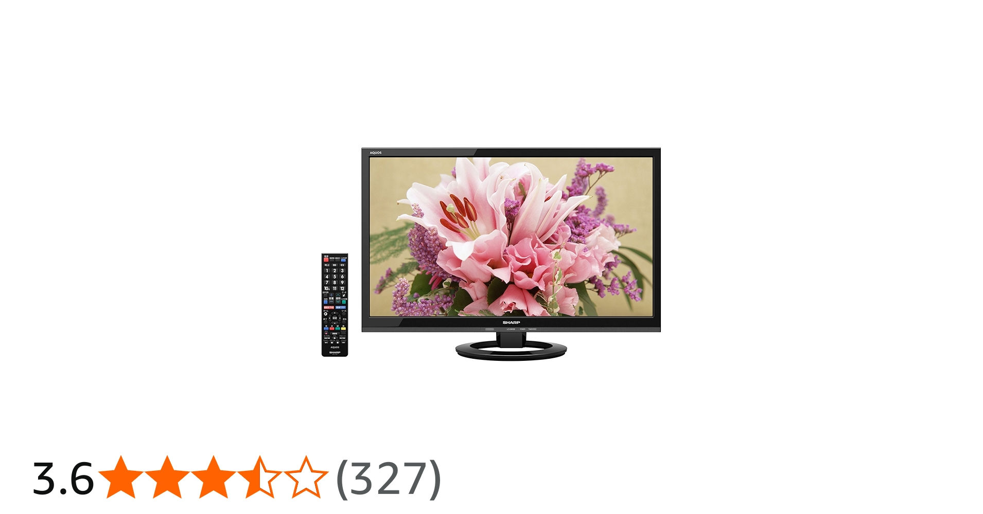 Amazon | シャープ AQUOS 液晶テレビ 24型 ブラック系 LC-24K30-B