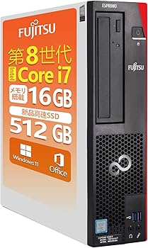 Amazon.co.jp: 【整備済み品】 デスクトップパソコン 富士通 ESPRIMO