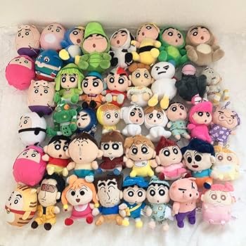 Amazon.co.jp: クレヨン しんちゃん ぬいぐるみ キーホルダー セット