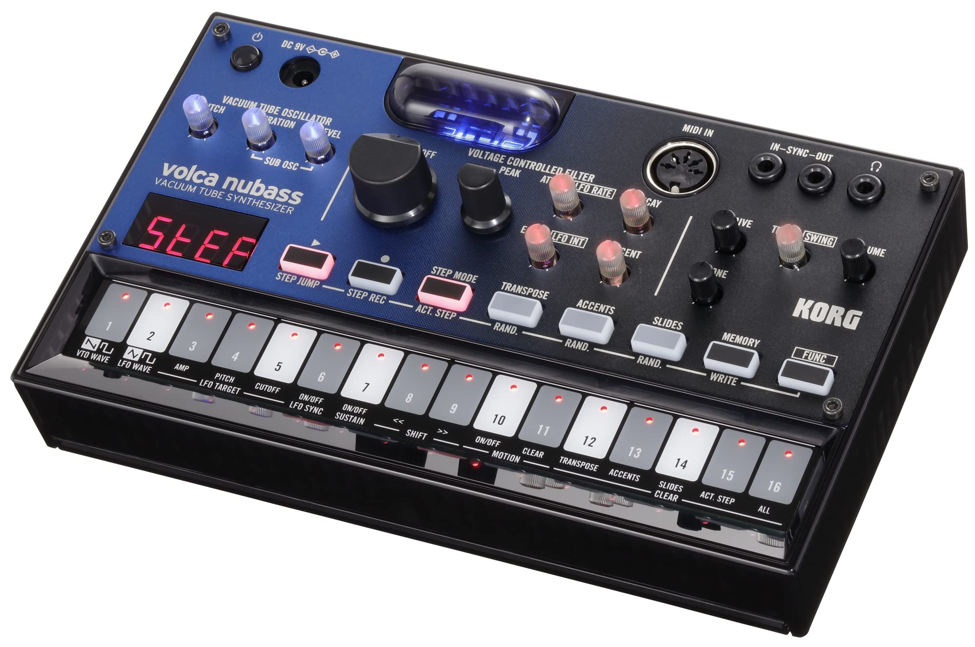 Amazon.co.jp: KORG シンセサイザー ベースマシン volca nubass 真空管