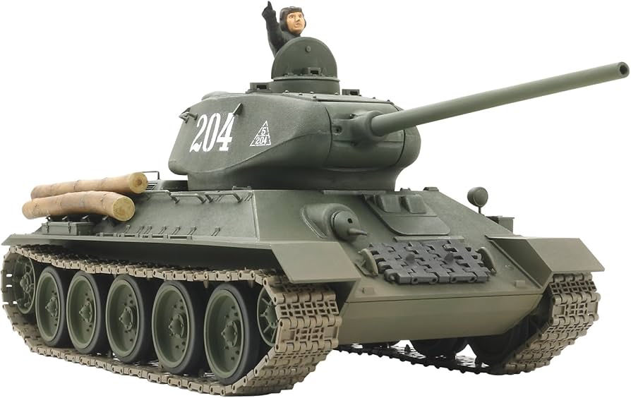 Amazon | タミヤ スケール限定シリーズ 1/25 ソビエト 中戦車 T-34