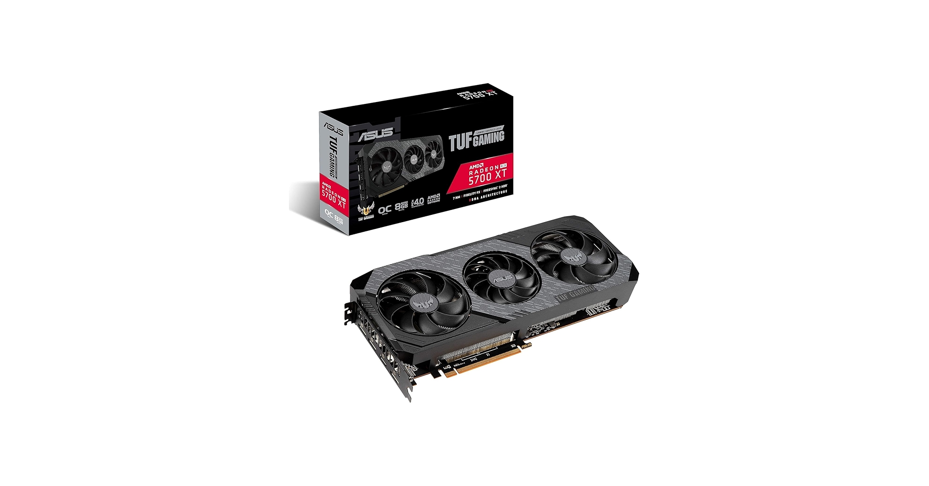 Amazon.com: ASUS TUF Gaming 3 AMD Radeon RX 5700XT OC Edition