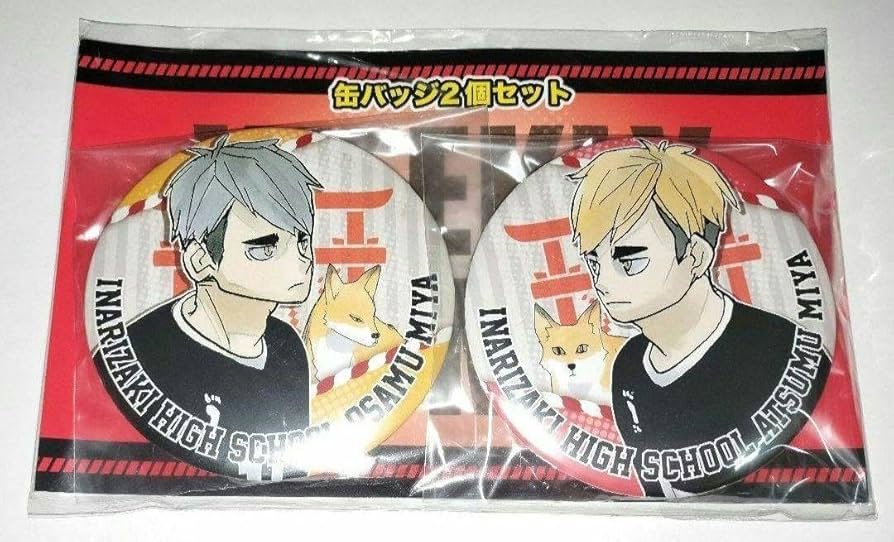 ハイキュー!! 宮侑 和装応援団 ・缶バッジ38個セット 【公式通販】