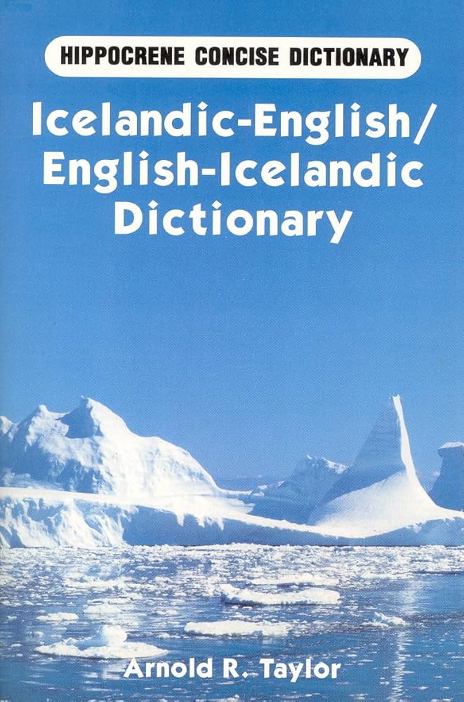 Icelandic-English/English-Icelandic Concise Dictionary (Hippocrene