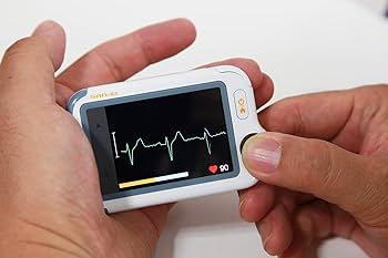 Amazon | チェックミーライト アドバンスモデル 携帯型心電計/パルス