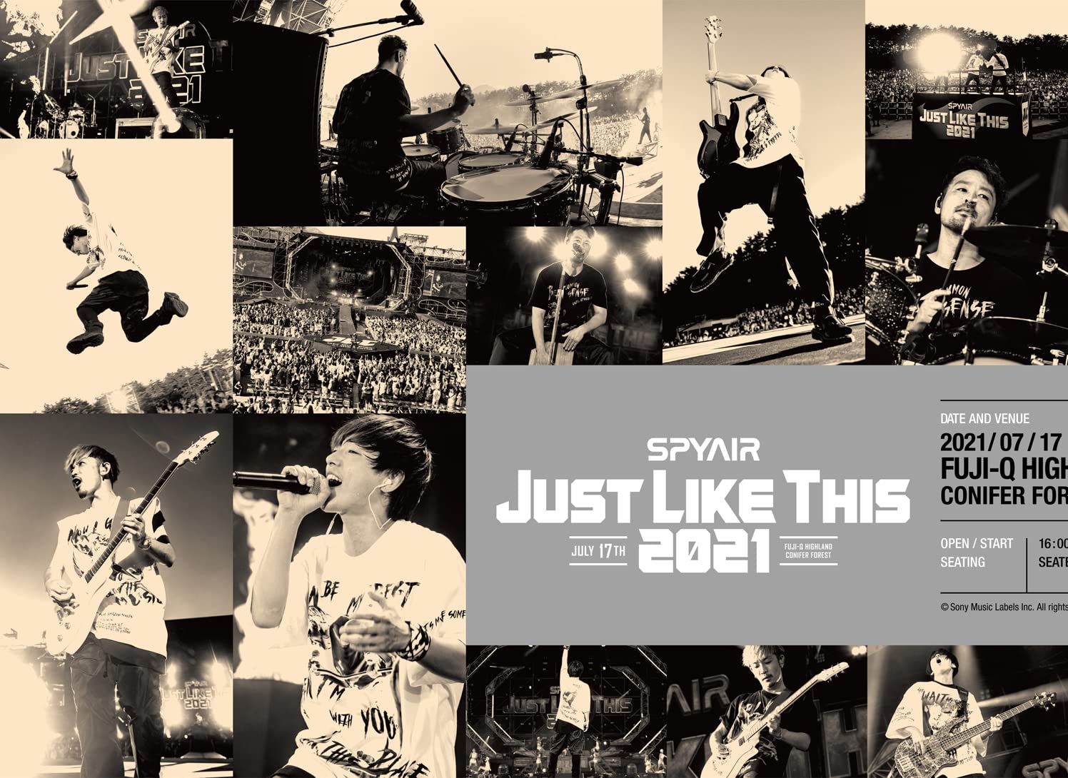 Amazon.co.jp: JUST LIKE THIS 2021 (BD) [Blu-ray] : SPYAIR, SPYAIR: DVD