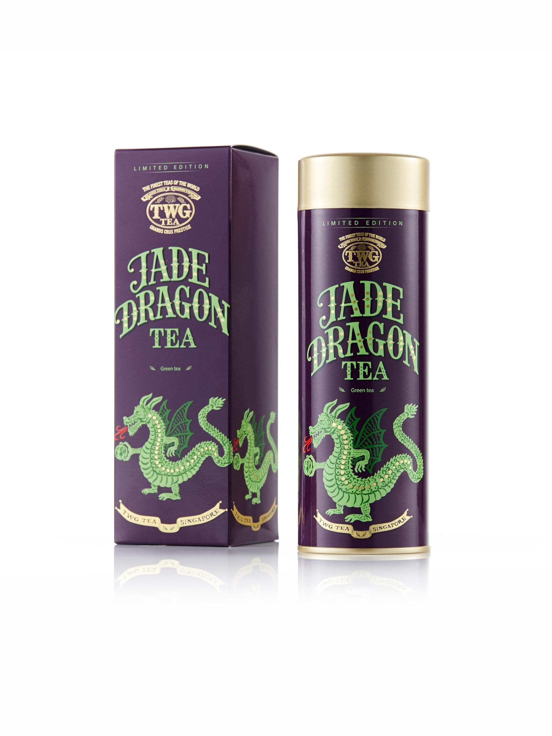 Amazon | TWG Tea ｜Jade Dragon Tea（オートクチュール缶, 茶葉100g