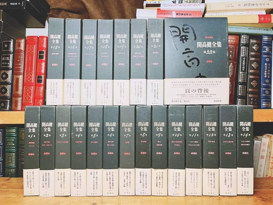 Amazon.co.jp: 絶版 決定版 開高健全集 全22巻揃 新潮 :山口瞳/井伏鱒