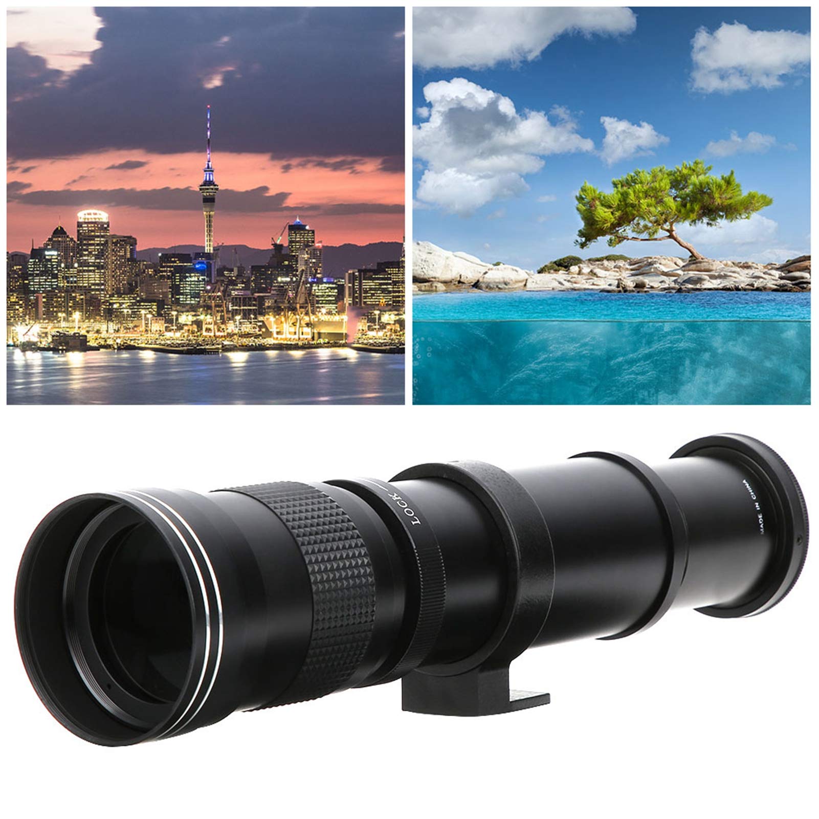 Amazon | 420-800mm F8.316 望遠レンズ、ニコンFマウントカメラ用2X