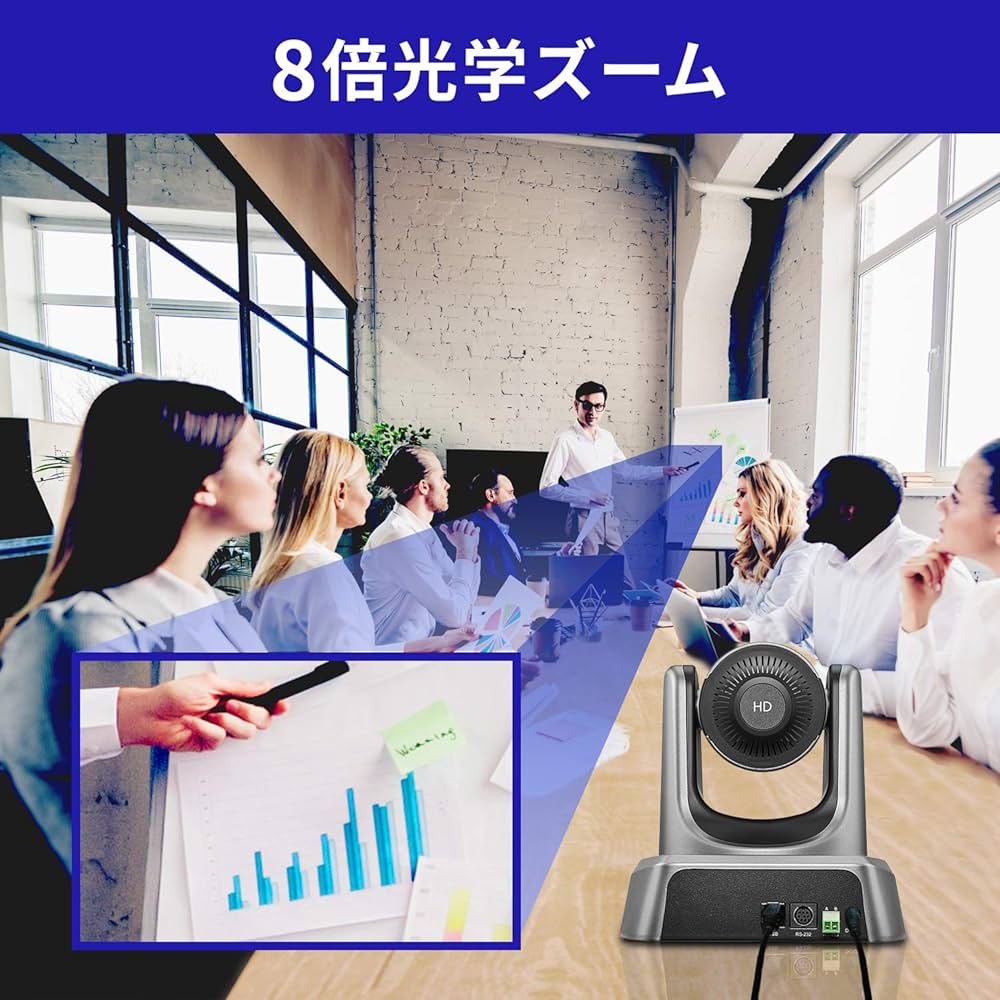 Amazon.co.jp: アイ・オー・データ USBカメラ 8倍光学ズーム パン