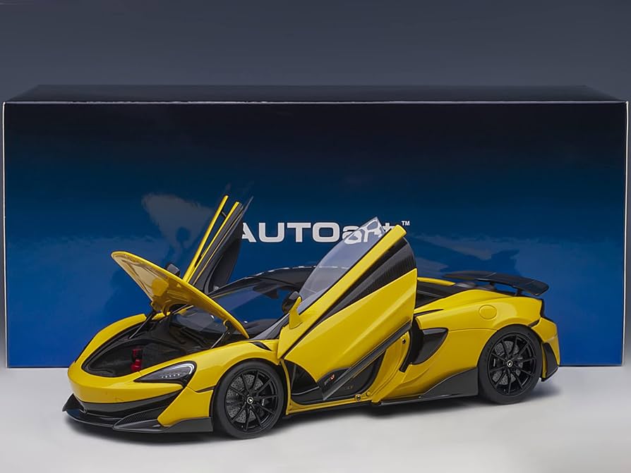 Amazon.com: Auto Art Models McLaren 600LT Sicilian Yellow and