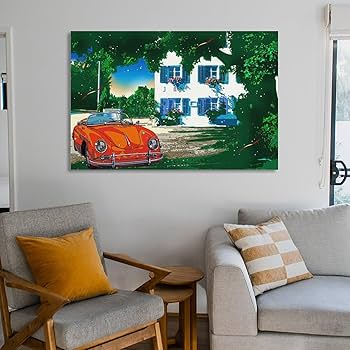 Amazon.co.jp: 鈴木英人の作品 《 アート ポスター初夏を浴びて》 壁