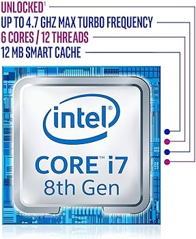Amazon.com: Intel Core i7-8700K Desktop Processor 6 Cores up to