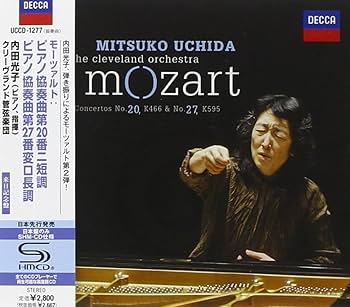 Amazon.co.jp: モーツァルト:ピアノ協奏曲第20番&第27番: ミュージック
