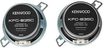 Amazon.com: Kenwood KFC835C 3.5-Inch Round Car Speaker System