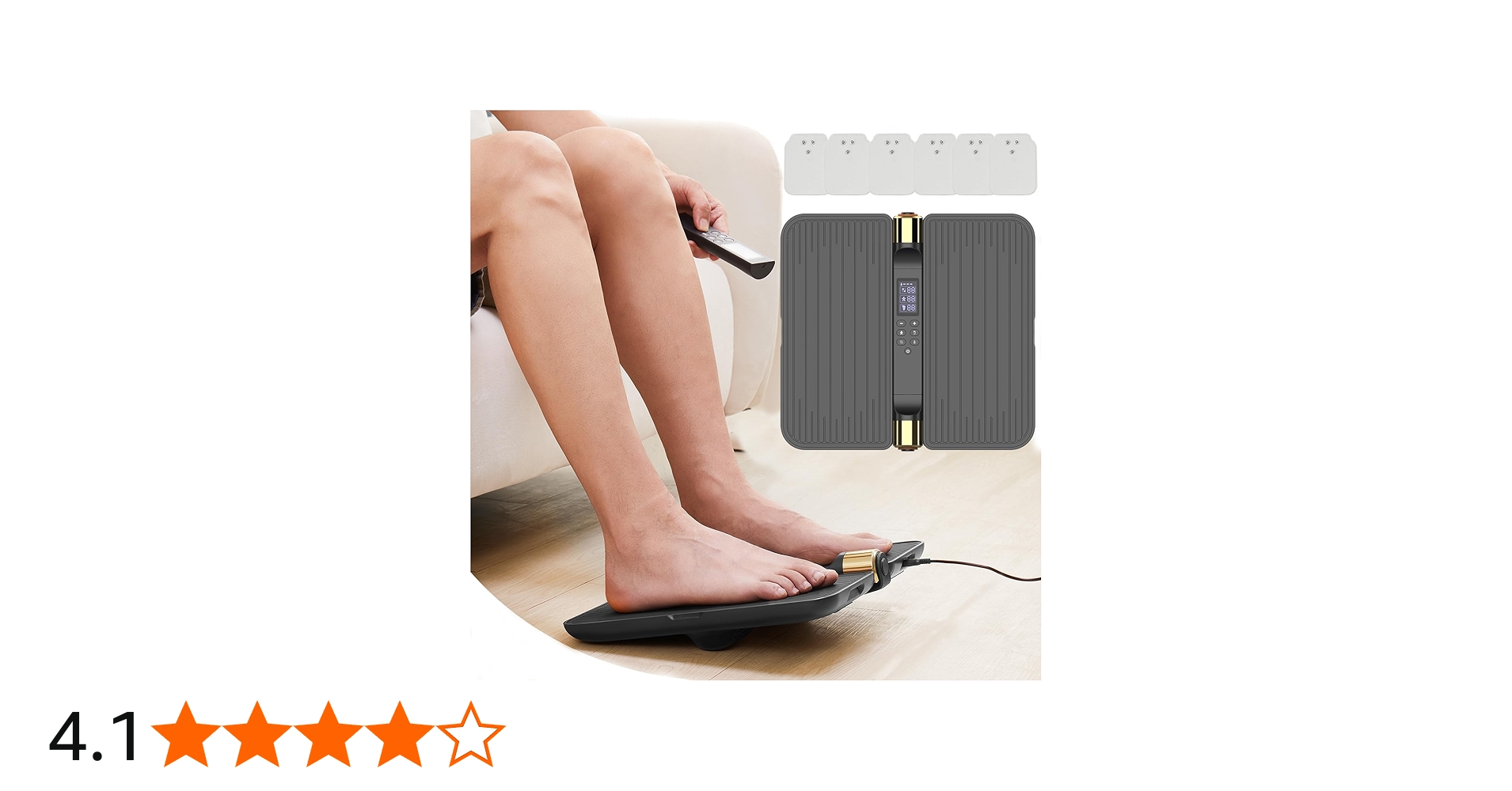 Amazon | SENPPLE Leg Fit X2 足裏 EMS フットマット 足 フット 足ツボ